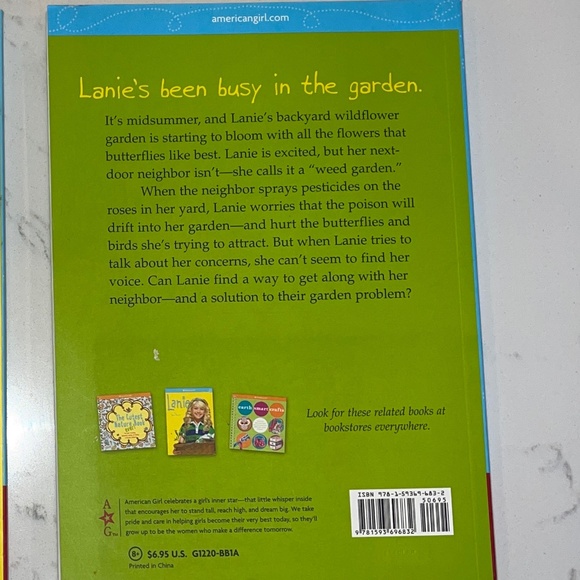 American Girl Doll Books Set of 2 Lanie GOTY Reading Ladies Real Adventures - Picture 6 of 6